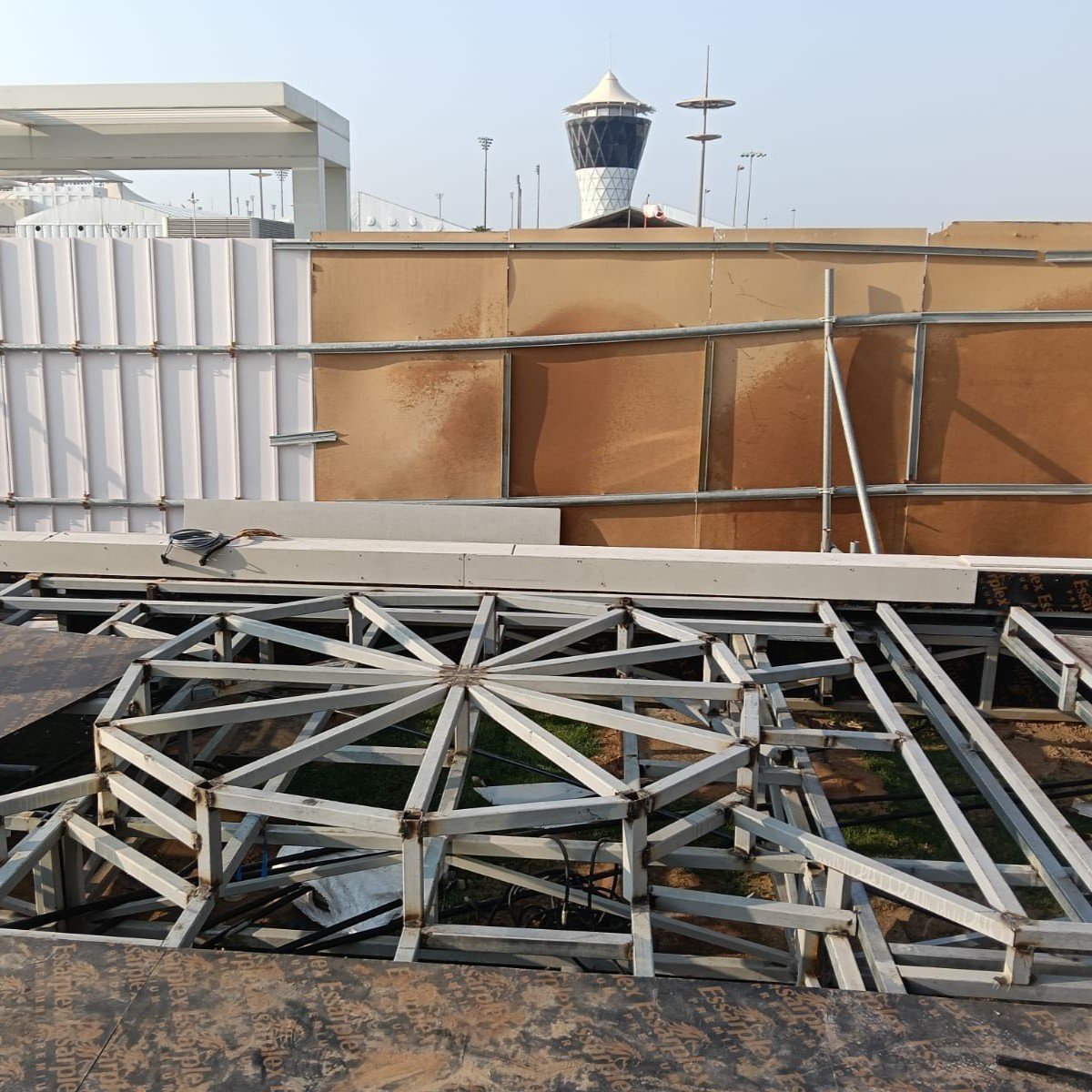 ADNOC bollard installation